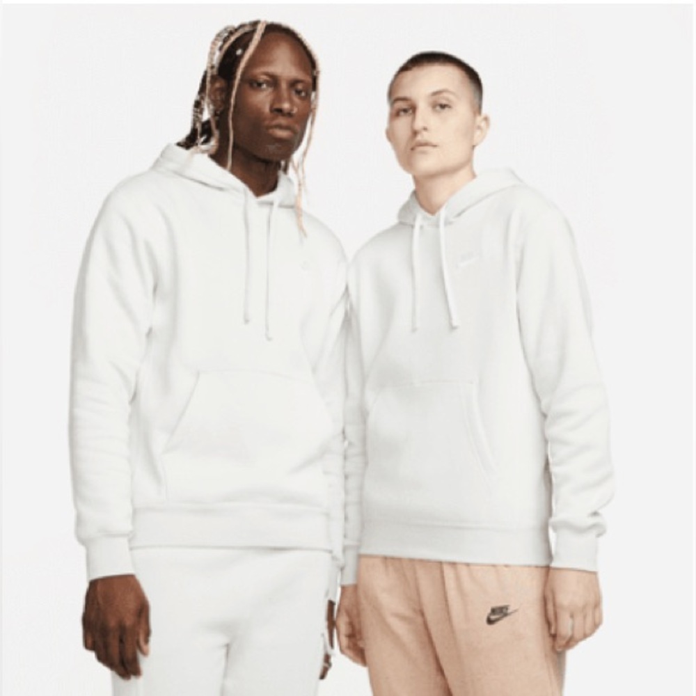 Cream Hoodie for Men.  XXL Tall.
